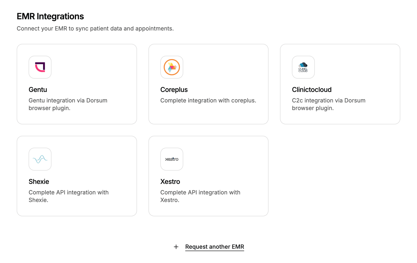 Expanded EMR integrations visual